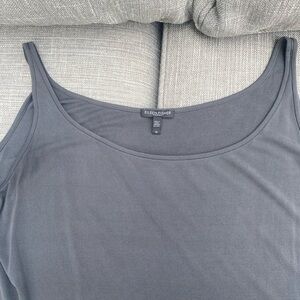 Eileen Fisher Charcoal Tank Top